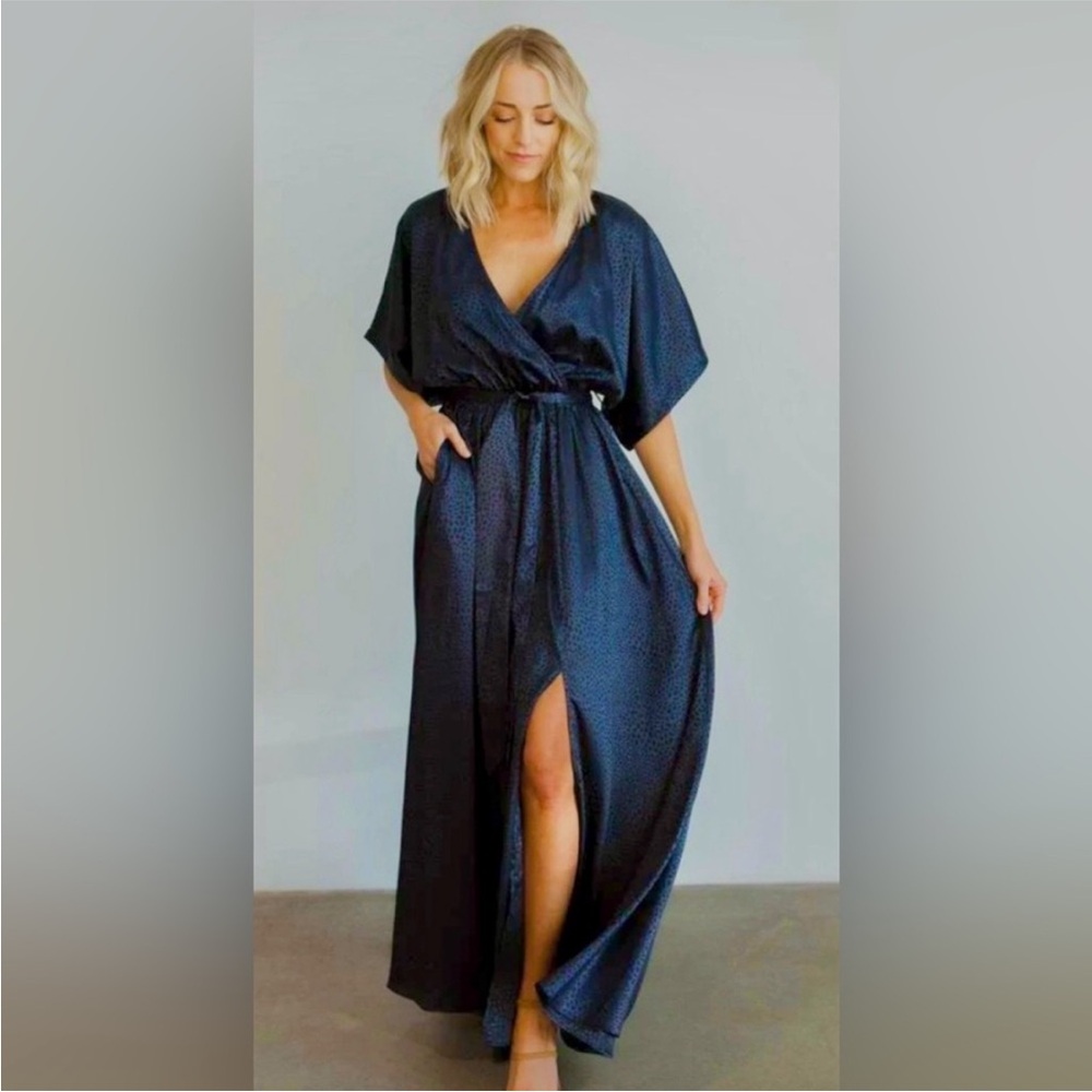 Baltic Born Navy Maxi Dress